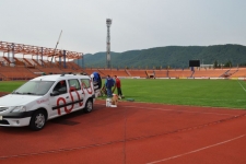 Incalzire in pardoseala pentru terenuri sportive
