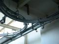 Conveior pentru vopsire in camp electrostatic