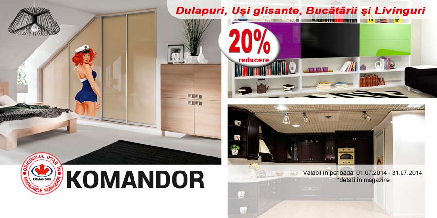 KOMANDOR - Magazin glisante - dressinguri - mobilier personalizat | Timis Construct