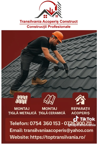 Montaj acoperişuri CLUJ