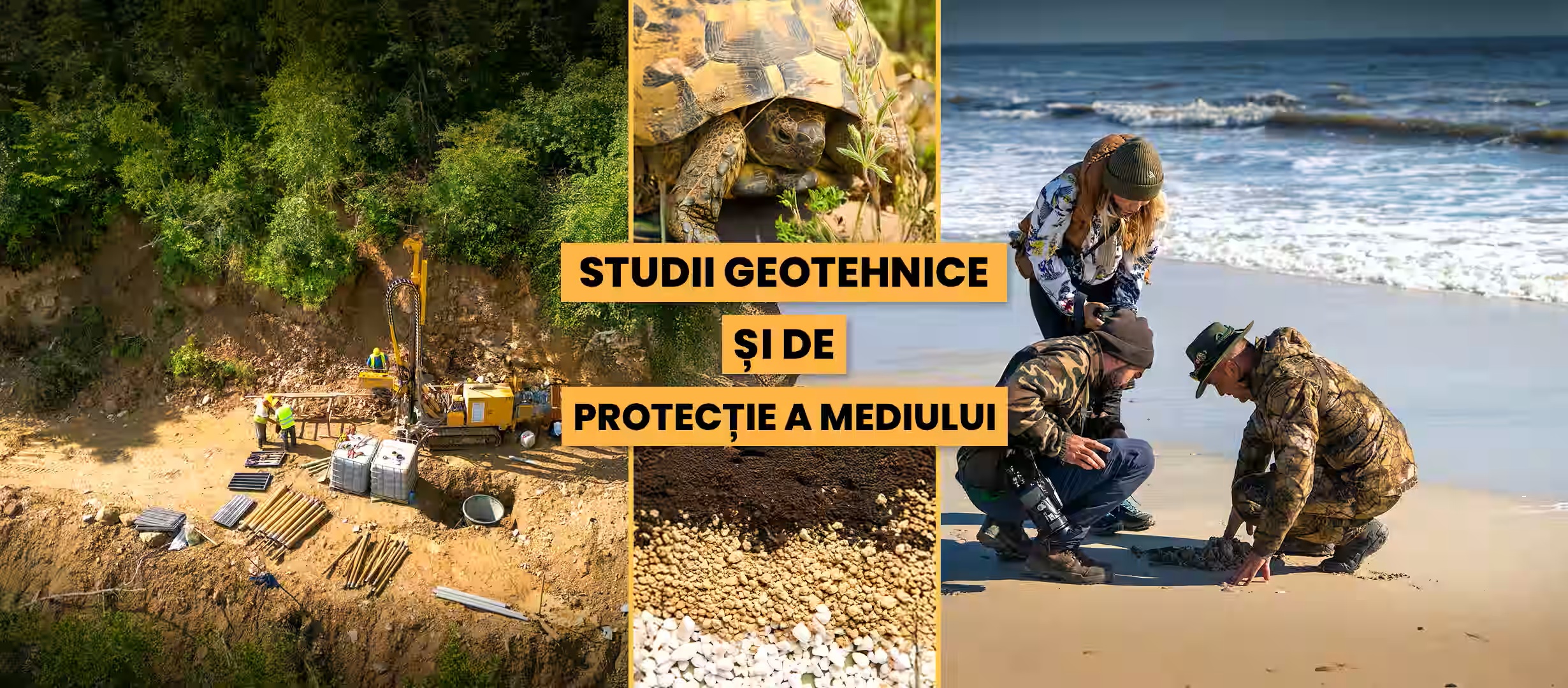 Geotehnie pentru construcții și protecția mediului înconjurător