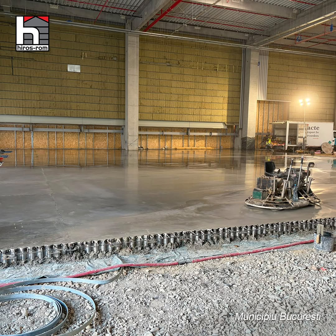 Turnare pardoseli industriale beton