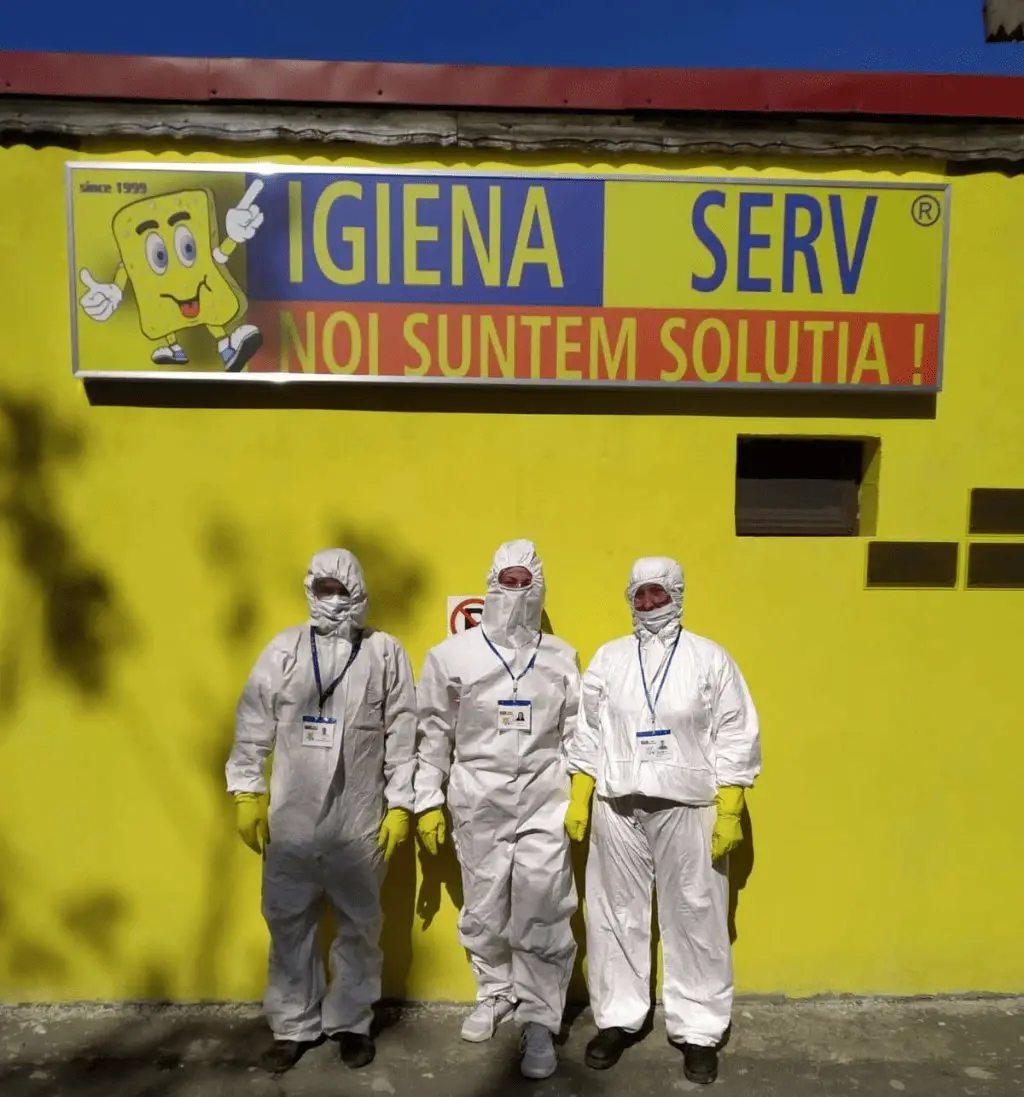 Servicii profesionale de curăţenie şi igienizare