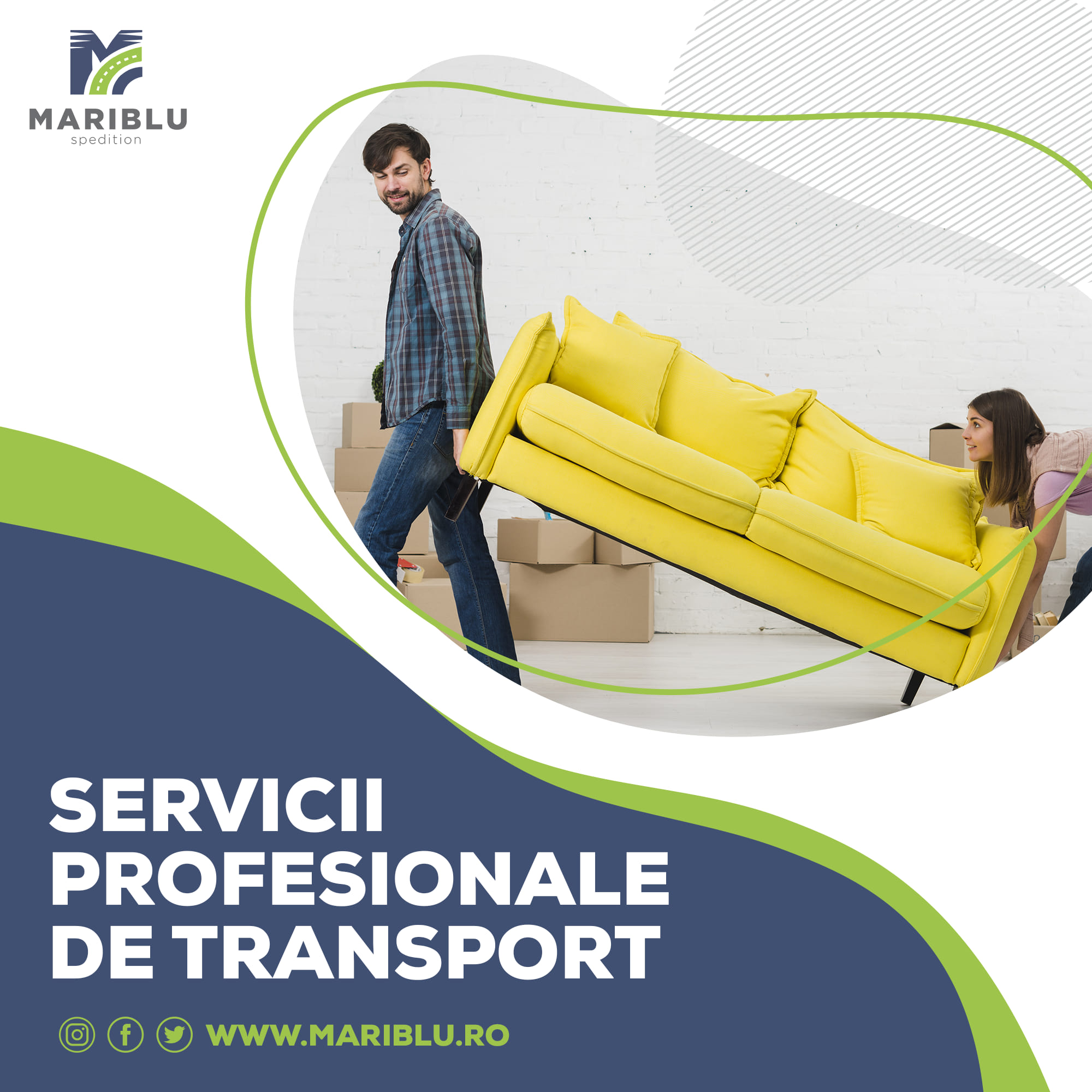 Firmp profesională de mutări şi transport în Cluj